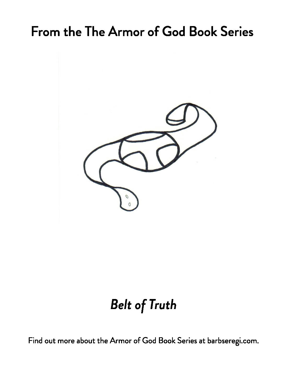 Belt of Truth - Barb Seregi