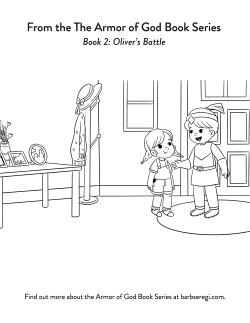 Coloring Sheet 4 from the book Oliver's Battle
